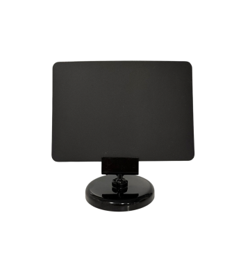 Табелка PVC черна А7, 75Х105мм