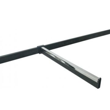 Бастун за предна тръба с лайсна – L350 мм, черен