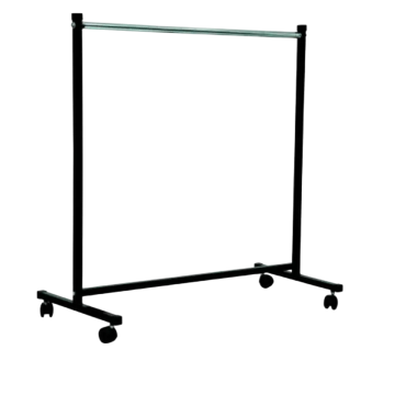 Единичен щендер без регулация, черен, 1050×500×H1000 мм