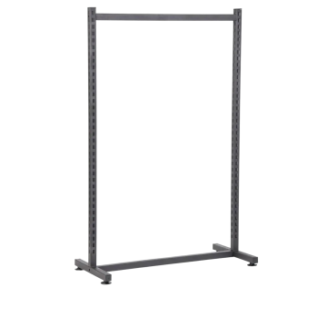 Щендер ПРО черен с Т-крак, 1045×510×H2065 мм