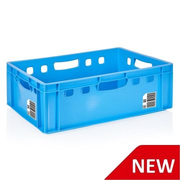 Каса за месо E2 Evolution – 600×400×200 мм, сертифицирана по DIN 55423