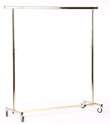 Щендер единичен сгъваем с регулация златен L1500 до 2100 x H1370 до 2200 мм