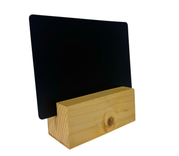 Дървена поставка за етикет 10 cm