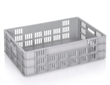 Пластмасова каса 600 × 400 × 180 мм с плътно дъно 