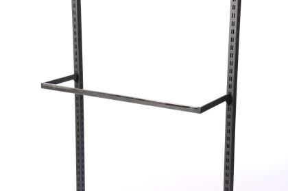 П-образна тръба без лайсна за рондо и колона L900 мм черен мат