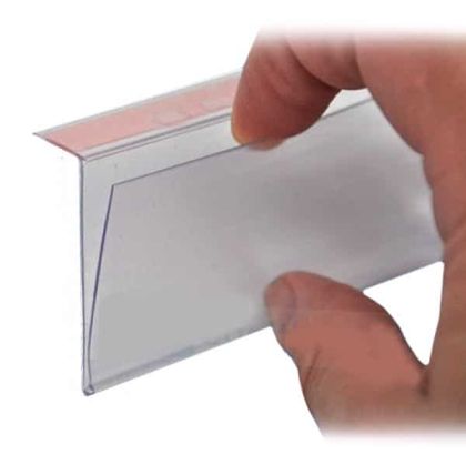 Ценови профил с лепене от горе 40 мм × 1250 мм