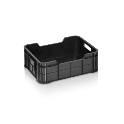 Пластмасова каса 400×300×150 мм за плодове, зеленчуци, месо и индустриални нужди