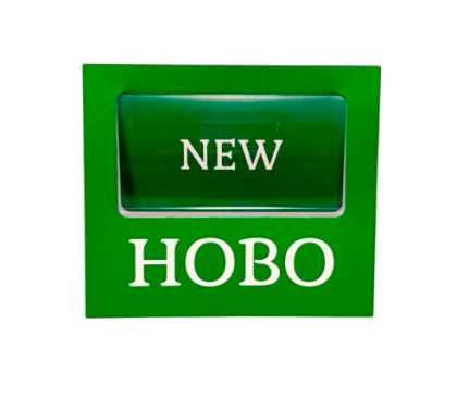 Картонен етикет "НОВО" зелен - 10 бр.