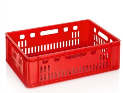 Пластмасова каса 600 × 400 × 200 мм с отворено дъно и страници 