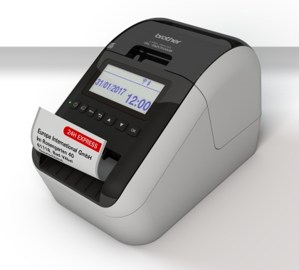 Настолен термодиректен етикетен принтер Brother QL-820NWBCYJ1