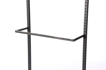 П-образна тръба за рондо и колона без лайсна 1200 мм черен мат