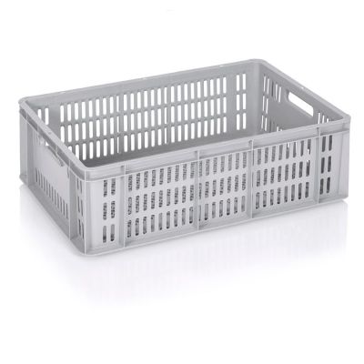 Пластмасова каса 600×400×200 мм, универсална за храни и замразени продукти