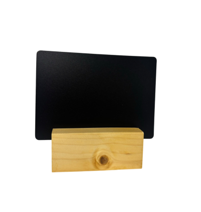 Дървена поставка за етикет 10 cm