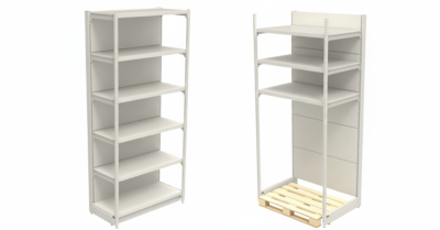 Крайстенен стелаж за алкохол с плътен гръб