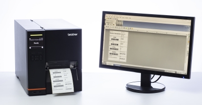 Индустриален термо-трансферен етикетен принтер Brother TJ-4120TN