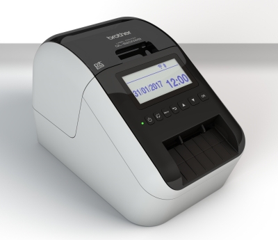 Настолен термодиректен етикетен принтер Brother QL-820NWBCYJ1